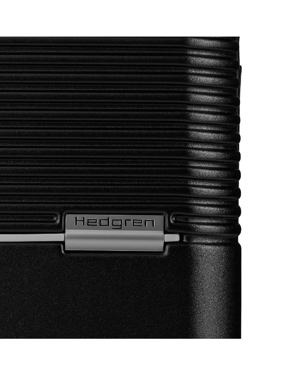Trolley de Cabine 55cm STRIPE Hedgren em Preto Preto-8