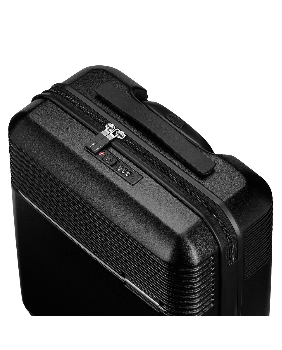 Trolley de Cabine 55cm STRIPE Hedgren em Preto Preto-2