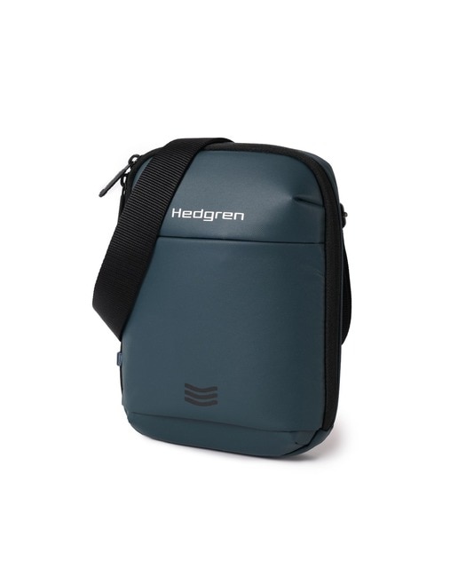 Imagem 0 de Bolsa de Tiracolo em AZUL URBANO 23,5 cm HEDGREN TURN HCOM08