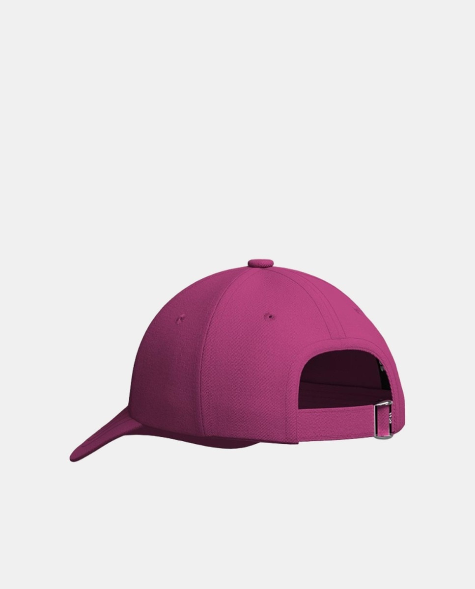 Boné de Basebol de 6 Painéis com Estampado de Monograma - Rosa Rosa-3