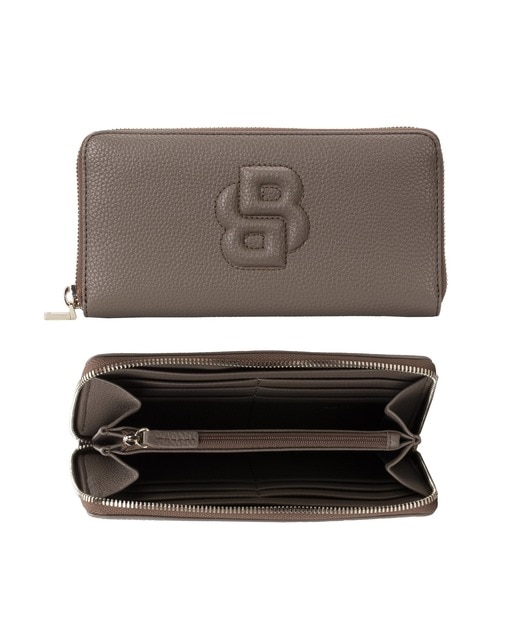 Imagen 0 de Cartera de mano cierre cremallera color negro