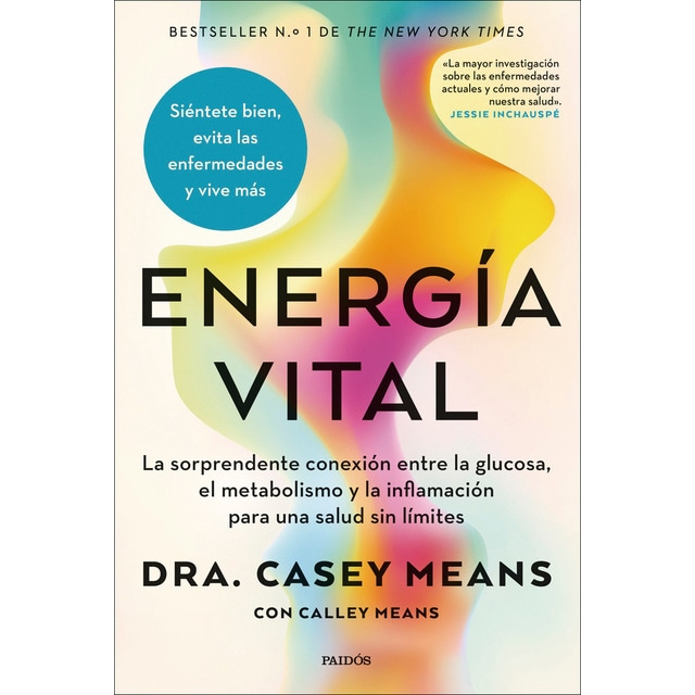 Imagen 0 de Energía vital: La sorprendente conexión entre la glucosa, el metabolismo y la inflamación para una salud sin límites  (Tapa blanda con solapas)