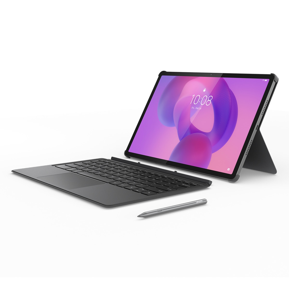 Tablet Lenovo Idea Tab Pro, 8GB + 256GB, 12,7" 3K, Wi-Fi + Teclado y Lápiz Tab Pen Plus Gris Lunar-1