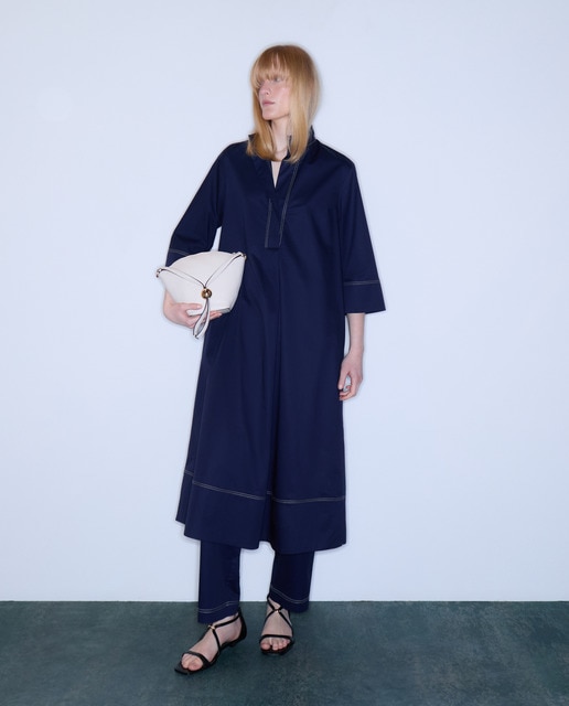 Imagen 0 de Vestido kaftán midi