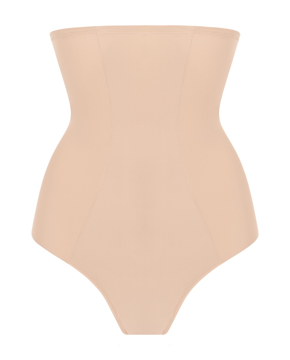 Cueca de Cintura Subida Retro Nude-3
