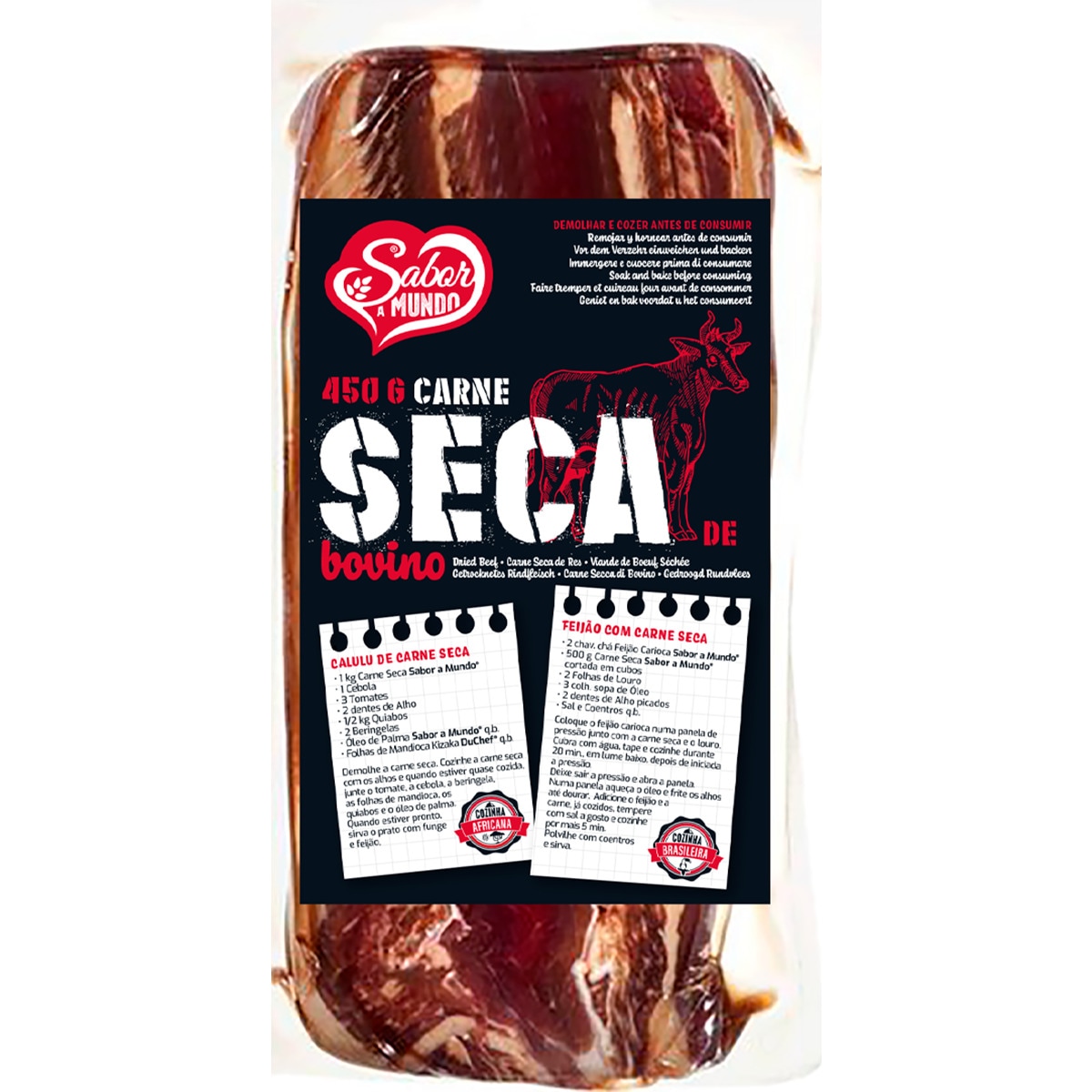 Carne Seca embalagem 00450 g