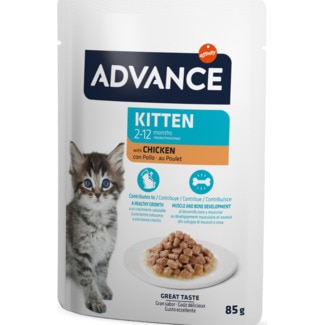 Alimento Húmido para Gato sabor Galinha embalagem 85 g - Advance