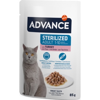 Alimento Húmido para Gato sabor Pato embalagem 85 g - Advance