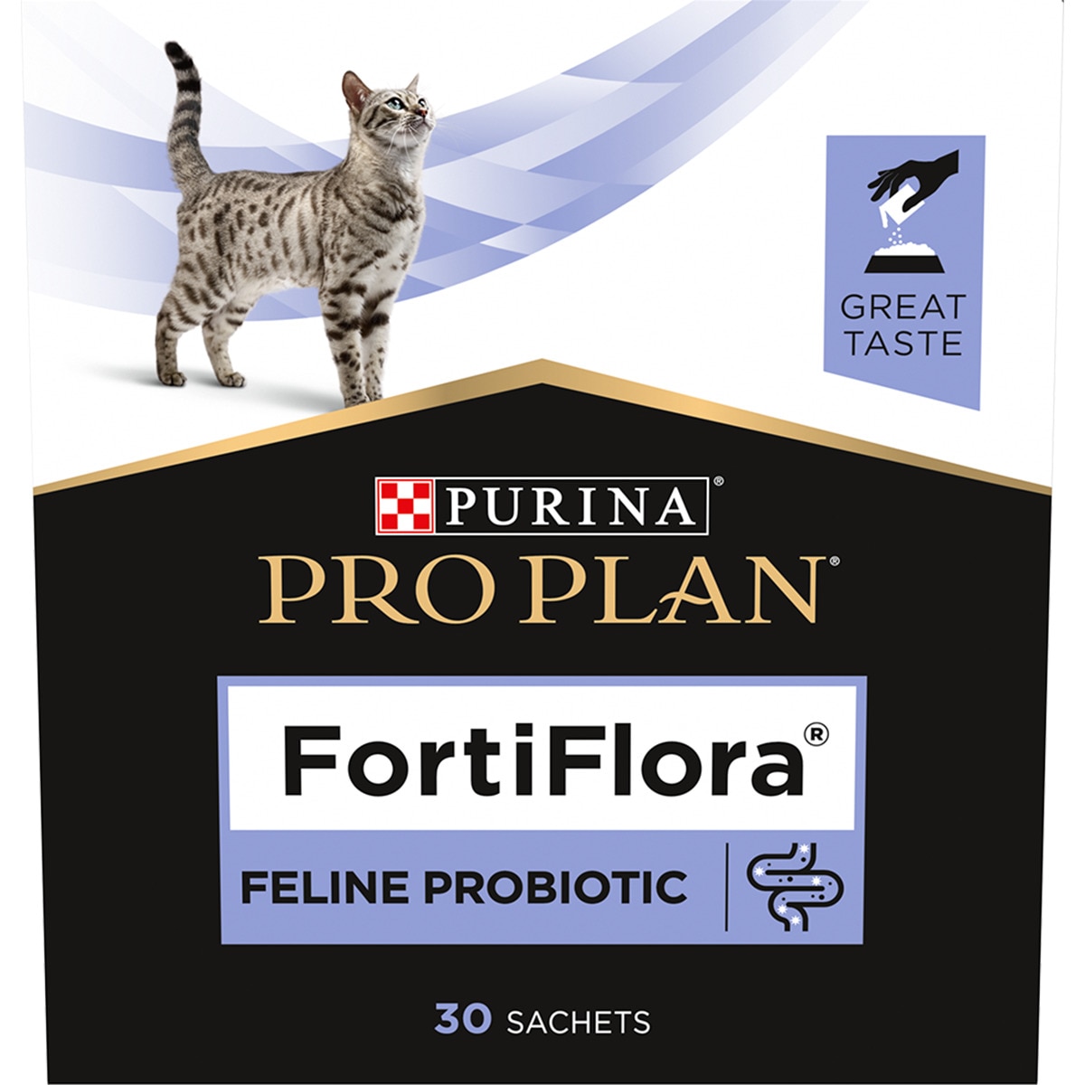 Pro Plan Suplemento com Probiótico para Gato Fortiflora embalagem 30 g