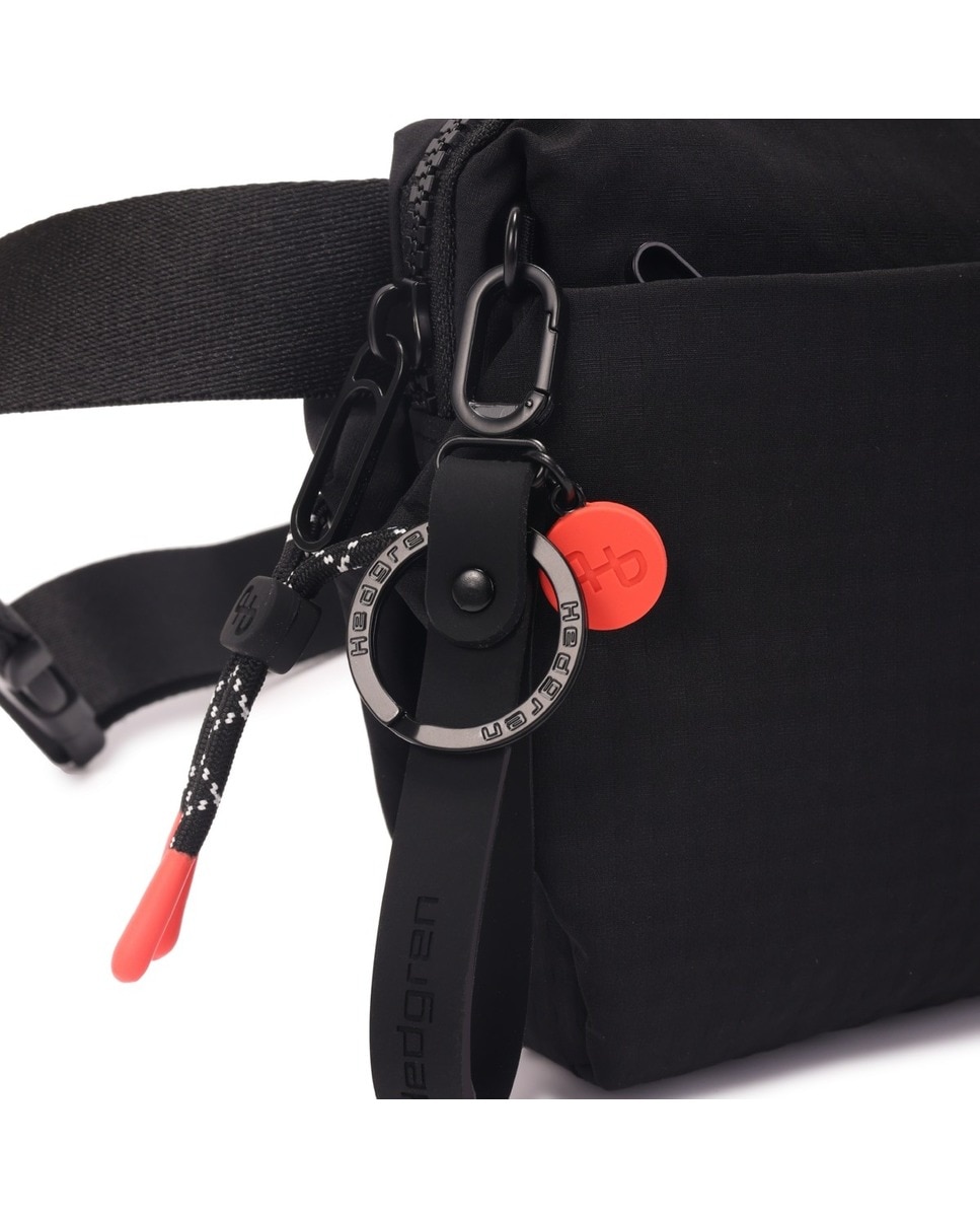 Bolsa de Cintura em PRETO 14,5 cm HEDGREN JUN HSTG05 Preto-4