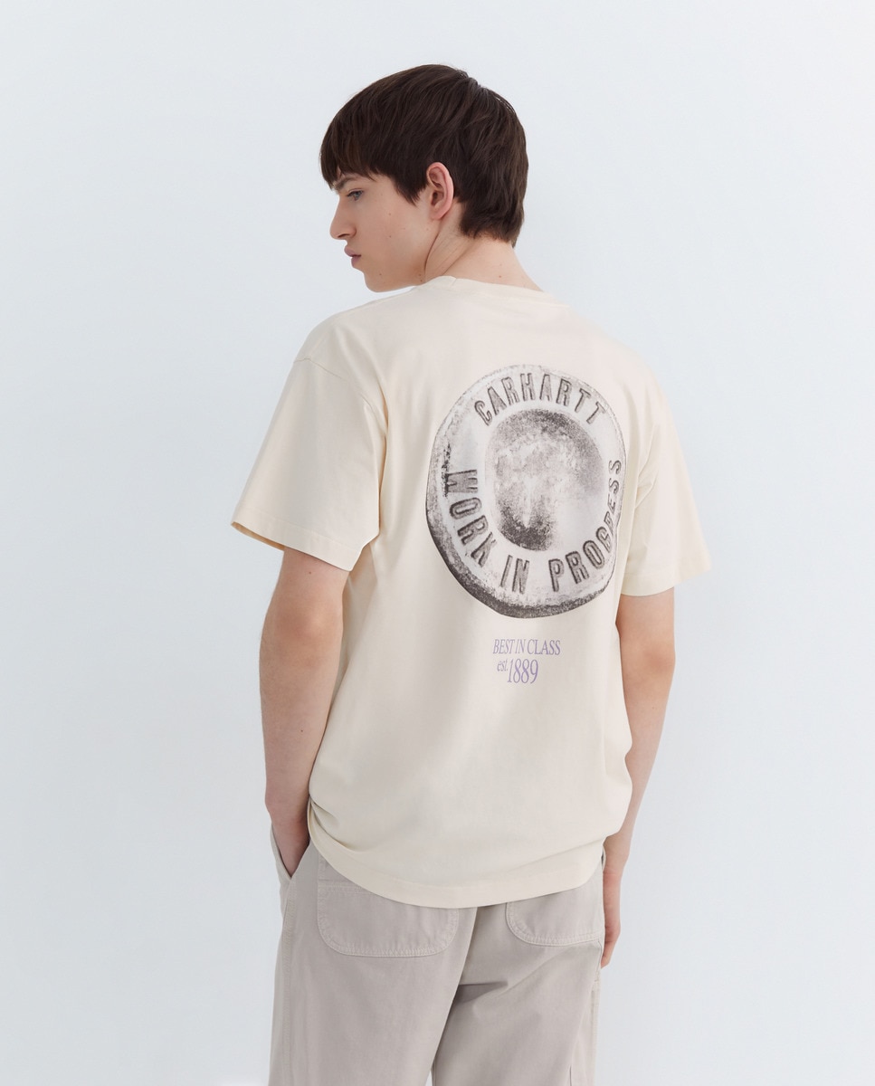 T-shirt Best In Class de Algodão com Manga Curta Branco-3