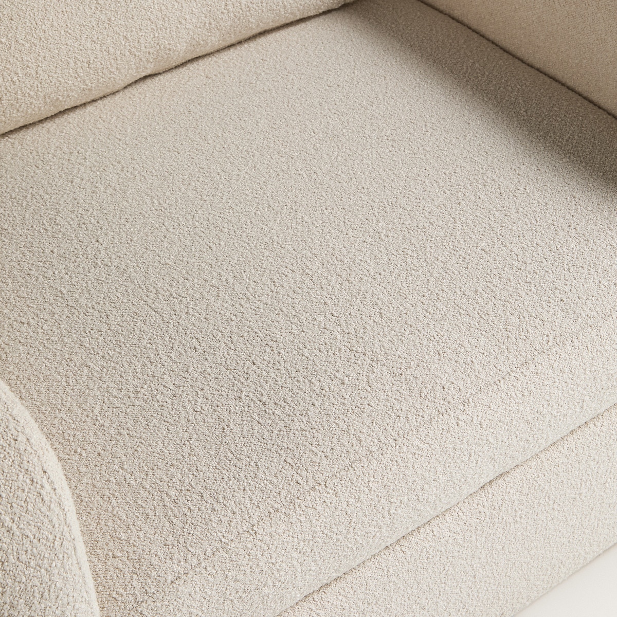 Cadeira-Cama com Tecido Bouclé Londres Creme-8