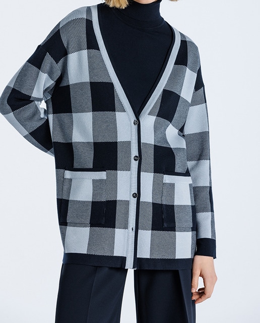 Imagen 0 de Chaqueta de mujer manga larga y cuello pico