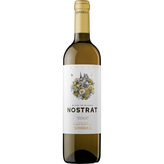 Nostrat vino blanco Blanc de Blancs ecológico DO Penedés botella 75 cl - Sumarroca