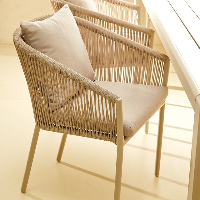 Imagen 0 de Sillón de comedor de jardín apilable Sonora El Corte Inglés