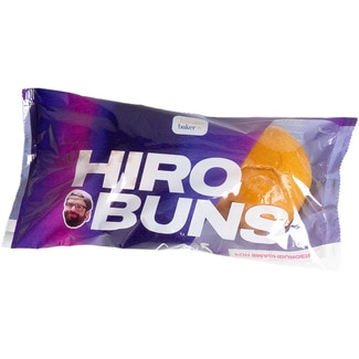 pan de hamburguesa Hiro Buns 2 unidades bolsa 150 g - Juanito Baker