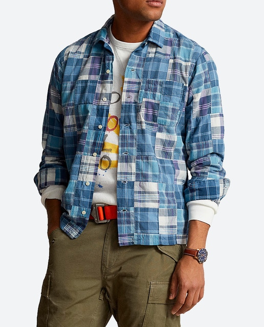 Imagen 0 de Camisa de hombre patchwork Classic fit