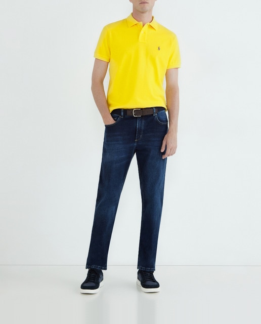 Imagen 0 de Polo de hombre regular fit de algodón