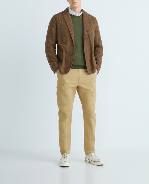 Imagen 0 de Pantalón de hombre cargo Slim fit