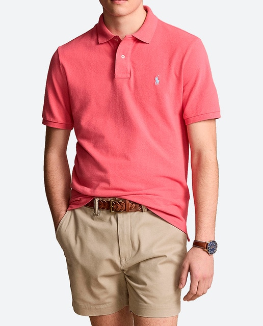 Imagen 0 de Polo de hombre slim fit de algodón