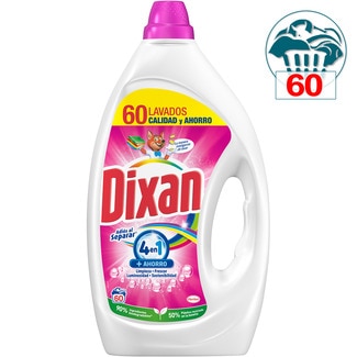 detergente líquido Adiós al Separar Total 4+1 botella 60 dosis - Dixan