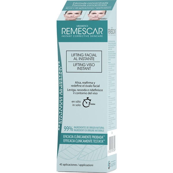 instant facial lifting tube 40 ml smooths, firms and redefines facial contour