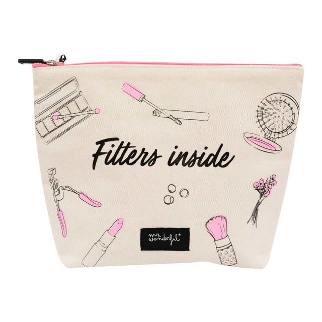 Imagem 0 de Necessaire de viagem Mr Wonderful: Filtros no interior
