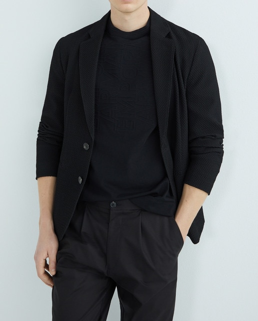 Imagen 0 de Chaqueta de hombre clásica de lana stretch