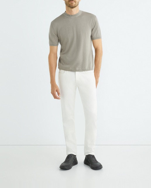 Imagen 0 de Camiseta de hombre de manga corta en punto