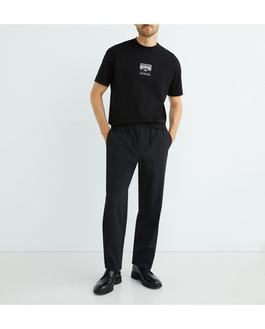 Imagen 0 de Camiseta de hombre loose fit logo bordado