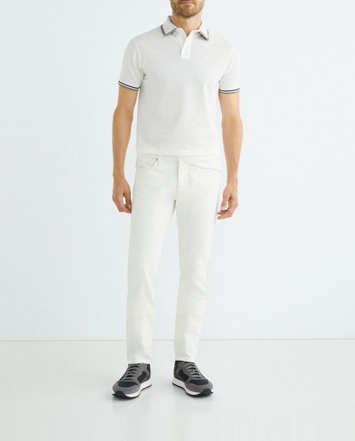 Imagen 0 de Pantalón 5 bolsillos de hombre J06 slim fit y tiro medio bajo