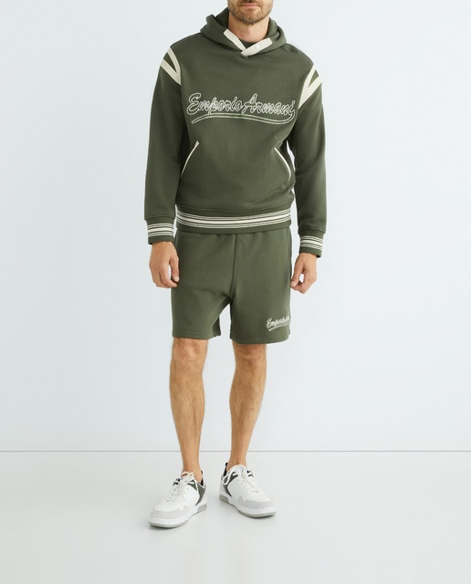 Imagen 0 de Sudadera de hombre con capucha y logo en letra cursiva