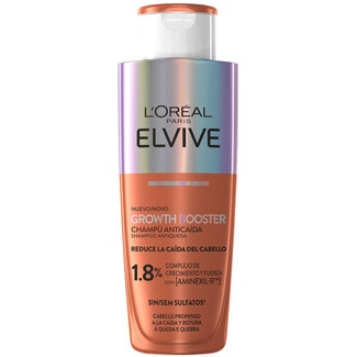 champú anticaída Growth Booster para cabello propenso a la caída y rotura frasco 200 ml - Elvive
