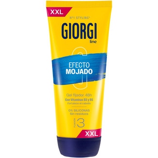 line gel fijador Efecto Mojado fijación duración 48 h 0% siliconas sin residuos fijación 3 tubo 240 ml - Giorgi