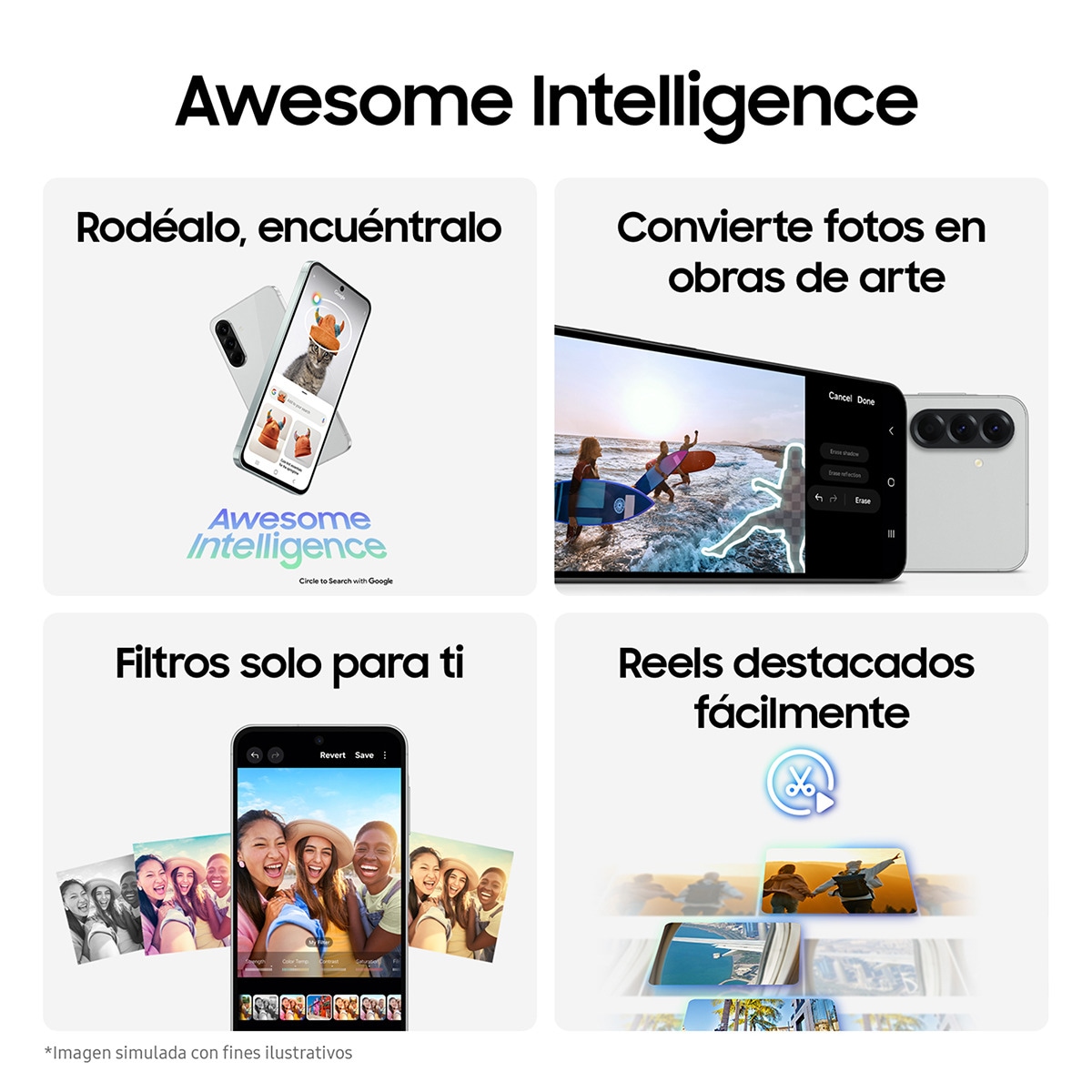 Samsung Galaxy A56 5G 8GB + 256GB Móvil libre Negro-4