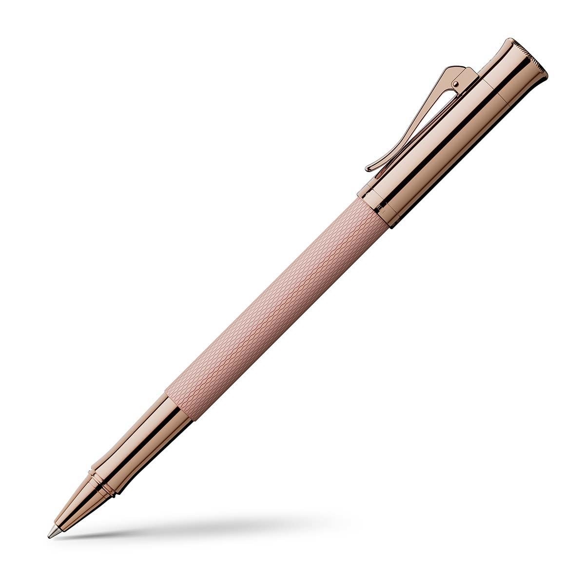 Caneta Rollerball guilloche rose blush Graf von Faber-Castell Rosa-1