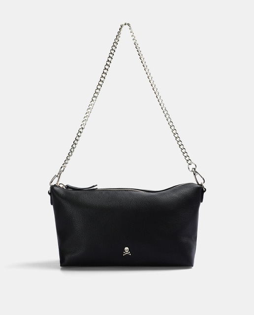 Imagem 0 de Mala de Ombro Pequena Chain Basic Bag - Preto