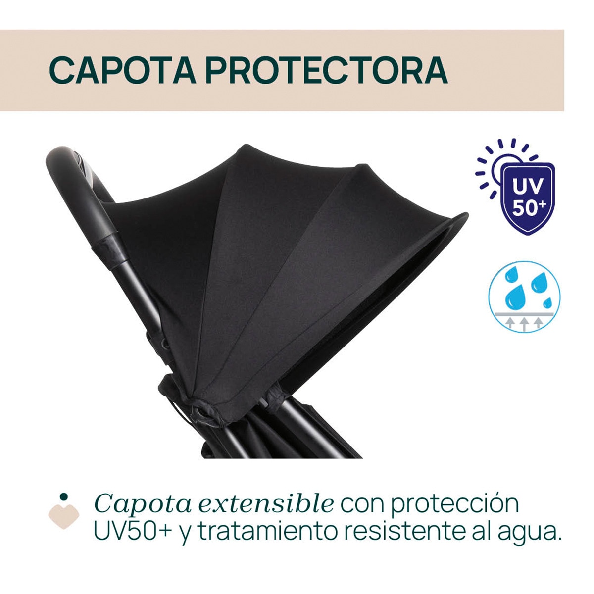 Carrinho de Passeio Urbino Preto-4
