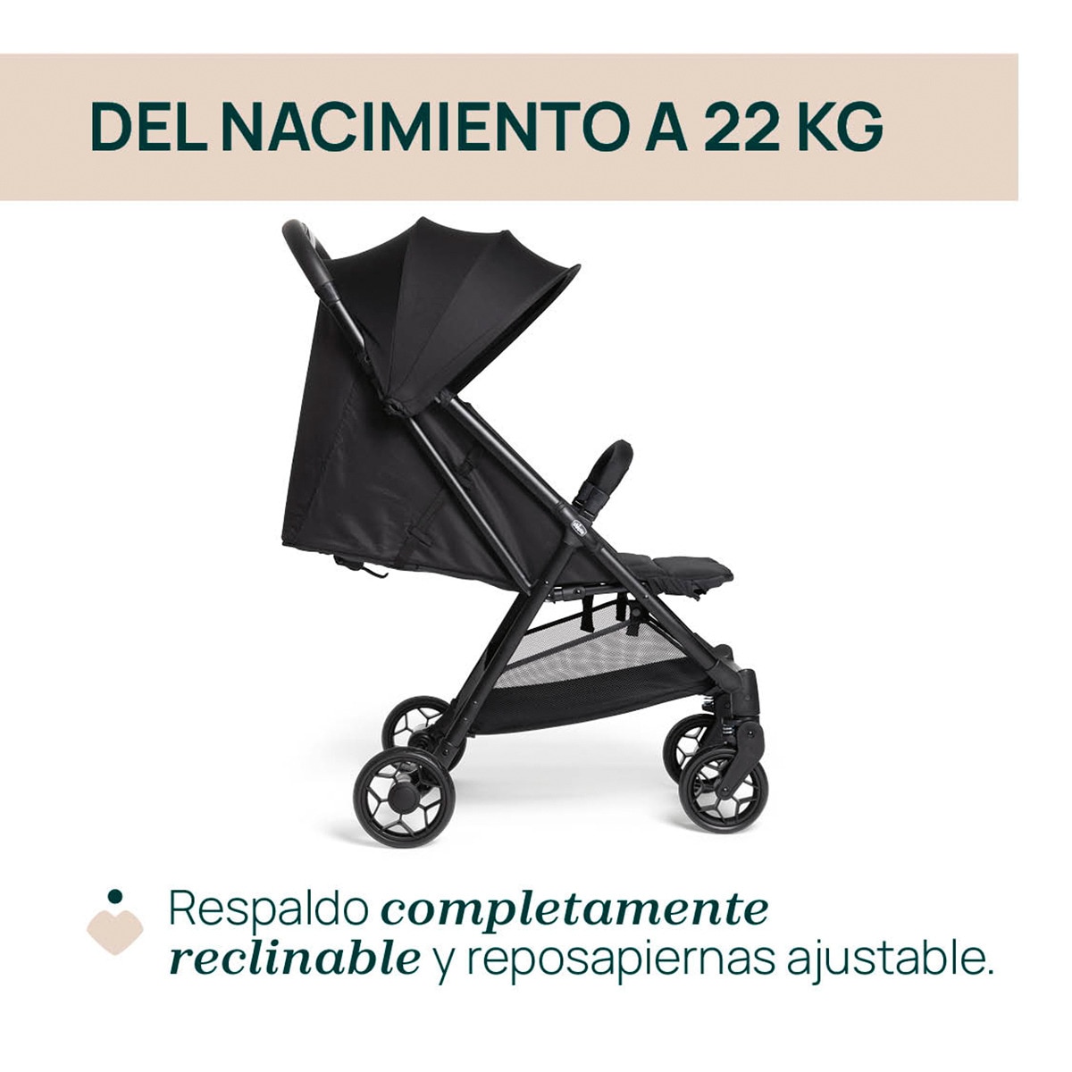 Carrinho de Passeio Urbino Preto-3