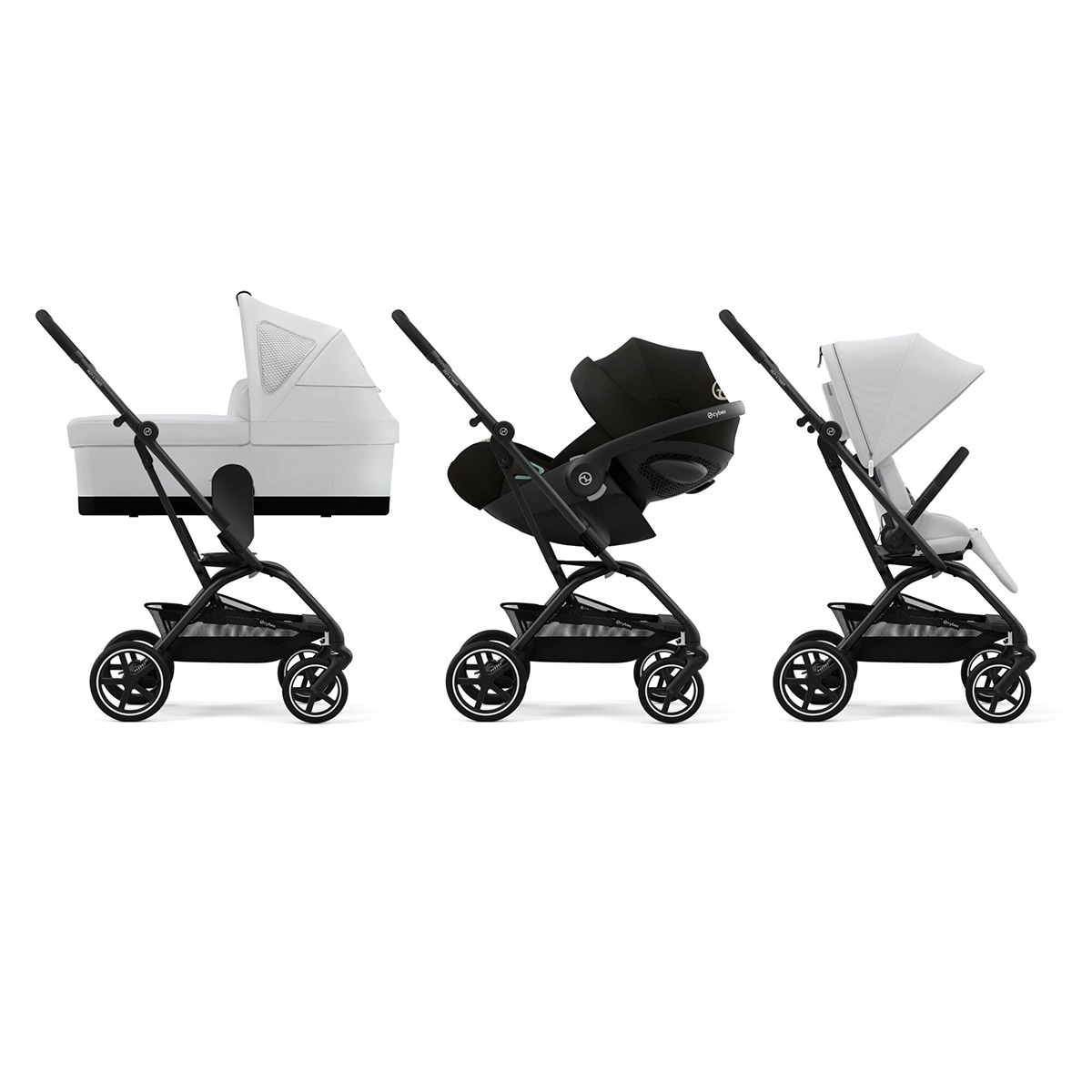 Carrinho de Passeio Eezy S Twist+2 Cinzento-8