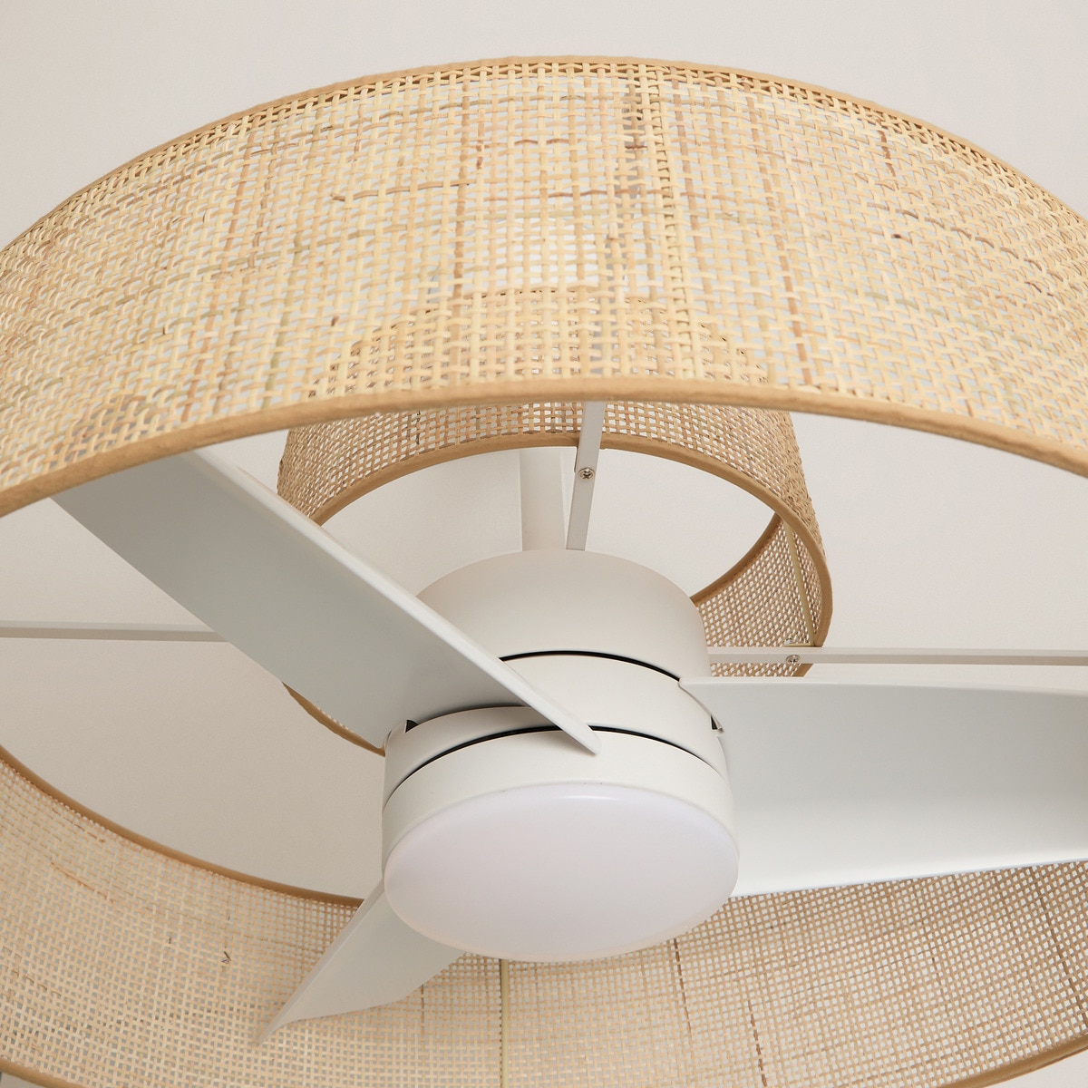 Ventoinha de Teto com Luz LED e Motor DC Nilo XL Natural-6