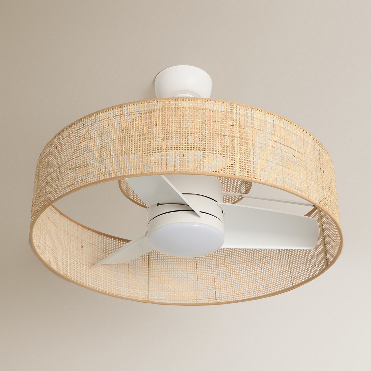 Ventoinha de Teto com Luz LED e Motor DC Nilo XL Natural-1