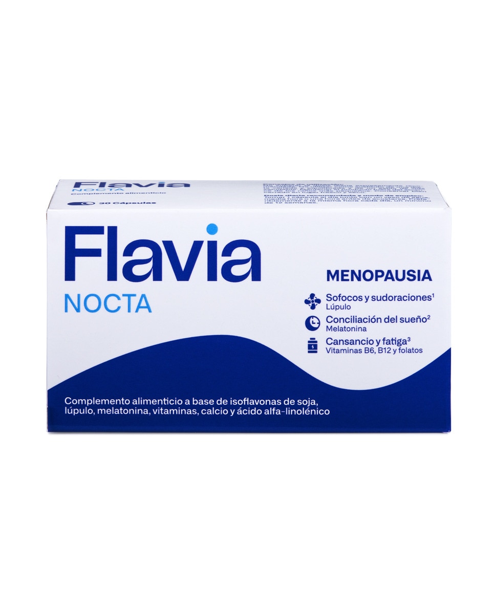 Complemento Alimenticio Flavia Nocta 30 Cápsulas Lacer - 30 Cápsulas 1