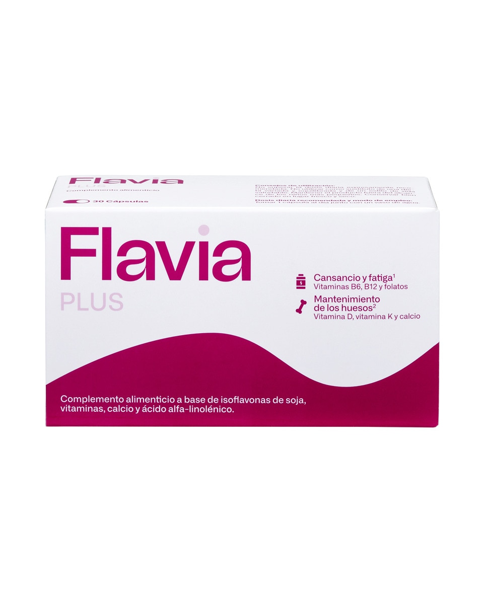 Complemento Alimenticio Flavia Plus 30 Cápsulas Lacer - 30 Cápsulas 1