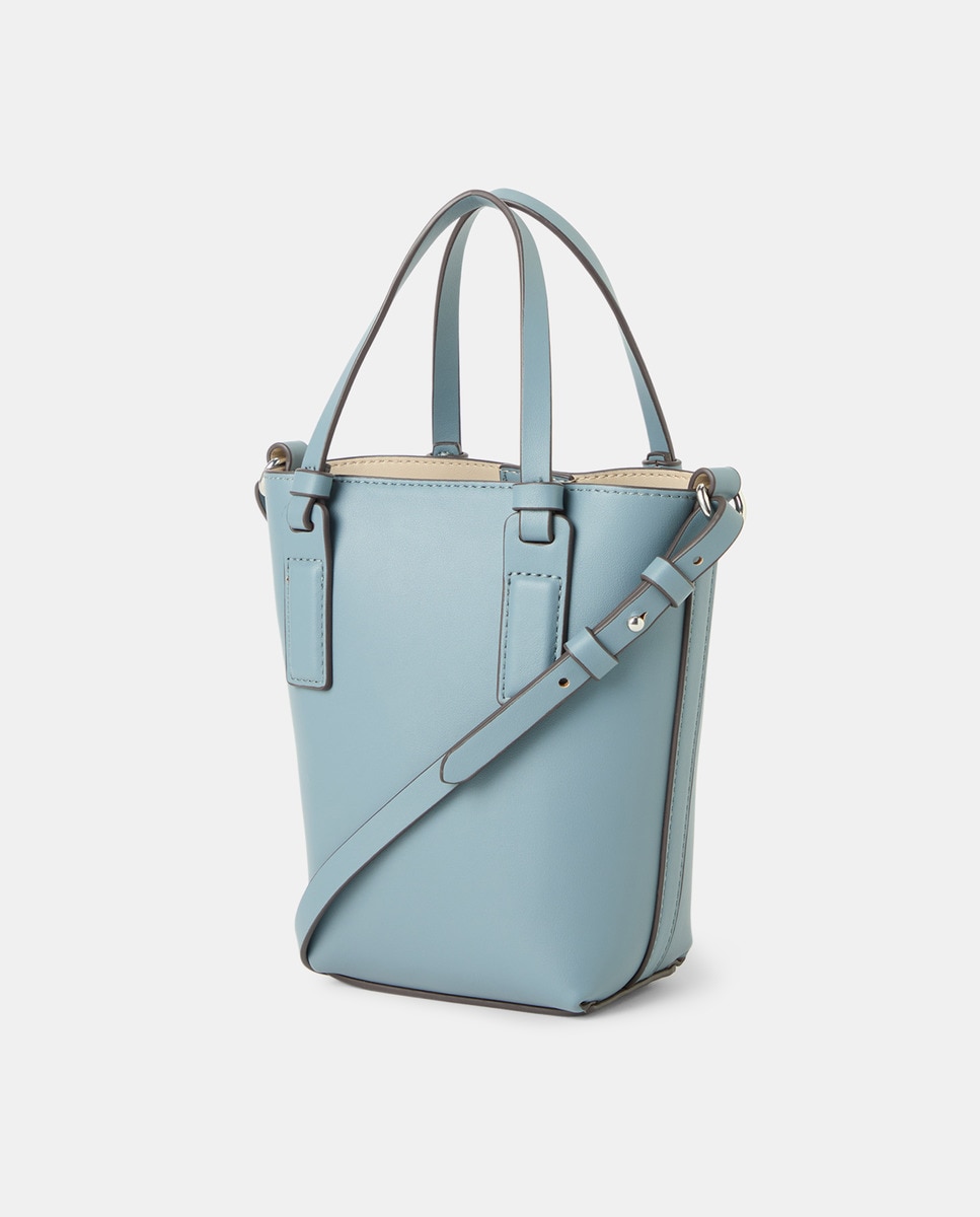 Mala Crossbody com Detalhe nas Alças 400 Azul-2