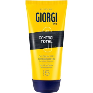 line gel fijador Control Total duración 48 h 0% siliconas sin residuos fijación 5 tubo 170 ml - Giorgi