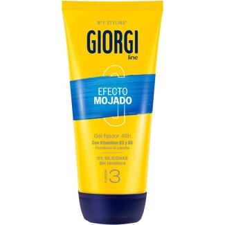 line gel fijador Efecto Mojado y duración 48h 0% siliconas sin residuos Fijación 3 tubo 170 ml - Giorgi