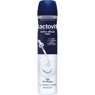 desodorante Extra Eficaz 0% alcohol 48h spray 200 ml - Lactovit Men