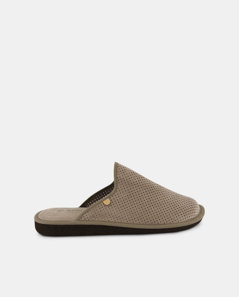 Pantufas Castanho-1
