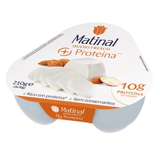 Queijo Fresco Proteína unidade 210 g - Matinal